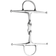 Korsteel Eggbutt Stainless Steel French Link Full Cheek Snaffle Bit