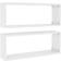 vidaXL - Wall Shelf 60cm 2pcs