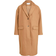 Vila Callee Single Breasted Wool Coat - Tigers Eye