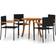 vidaXL 3071765 Patio Dining Set, 1 Table incl. 4 Chairs