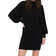 Only Labelle Life Long Sleeved Knitted Dress - Black