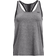 Under Armour Knockout Mesh Back Tank Top Women - Jet Gray Light Heather/Black