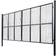 vidaXL Mesh Garden Gate 415x250cm