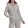 Adidas Women Essentials French Terry 3-Stripes Full-Zip Hoodie - Medium Grey Heather/White
