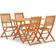 vidaXL 3087151 Patio Dining Set, 1 Table incl. 4 Chairs