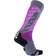 UYN All Mountain Socks Women - Medium Grey Melange/Purple