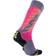 UYN All Mountain Socks Women - Medium Grey Melange/Pink