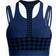 Adidas x Ivy Park Allover Print Halter Bra 2.0 - Dark Blue/Black