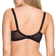 Gossard Swirl Padded Plunge Bra - Black