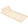 vidaXL Slatted Bed Base with 13 Slats Adjustable Head 80X200cm