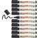 Edding 21 Ecoline Permanent Marker Black 1.5-3mm 10-pack