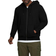 Jack & Jones Through Zipper Plus Size Hoodie - Black