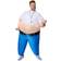 tectake Inflatable Personal Trainer Costume