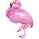 PartyDeco Foil Balloons Flamingo Pink