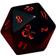 Ultra Pro Dungeons & Dragons Heavy Metal D20 Dice Set