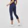 USA Pro Seamless Capri Cropped Leggings Women - Navy