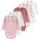 Name It Bodysuits 5-Pack - Dusty Rose (13194763)