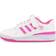 Adidas Kid's Forum Low - Cloud White/Cloud White/Screaming Pink