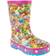 Shopkins Girls All Over Print Character Wellies - Multicoloured