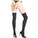 Falke Striggings Women Overknees - Anthra.Mel