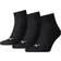 Puma Quarter Training Ankle Socks 3-pack Unisex - Black