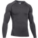 Under Armour HeatGearArmour Long Sleeve Compression Shirt Men - Carbon Heather/Black