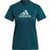 Adidas Primeblue Designed 2 Move Logo T-shirt Women - Wild Teal/Hazy Green