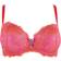 Pour Moi Amour Padded Balconette Bra - Orange/Ultraviolet