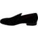 Dolce & Gabbana DG Black Velvet Flats - Black