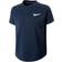 Nike Boys Court Dri-FIT Victory Short Sleeve T-shirt - Obsidian/Obsidian/White (CV7565-451)