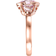 Thomas Sabo Signature Line Large Ring - Rose Gold/Pink