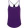 Tridri Yoga Vest Women - Bright Purple/Purple Melange