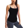 Tridri Yoga Vest Women - Black/Black Melange