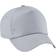 Beechfield Unisex Plain Original 5 Panel Baseball Cap 2-pack - Light Grey