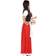 Orion Costumes Women's Long Red Hat Cute Fairytale Fancy Dress Suit