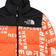 The North Face Youth 1996 Printed Retro Nuptse Jacket - Red Orange/Tagline Toss Print (NF0A5IYC)