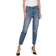 Only Emily High Waisted Destroyed Straight Fit Jeans - Blue/Light Medium Blue Denim