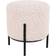 House Nordic Alford Beige/Black Pouffe 37cm