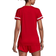 Adidas Badminton Team 19 Short Sleeve Jersey Women - Power Red/White