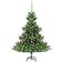 vidaXL Nordmann Fir LED & Ball Christmas Tree 150cm