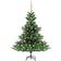 vidaXL Nordmann Fir LED & Ball Christmas Tree 150cm