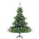 vidaXL Nordmann Fir LED & Ball Christmas Tree 150cm