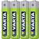 Varta AAA Accu Rechargeable Power 550mAh 4-pack