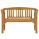 vidaXL 316497 Garden Bench 114 cm Solid Acacia Wood Garden Bench