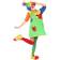 Shine Inline Clown Costume for Adults