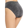 Wacoal B-Smooth Seamless High Cut Briefs - Charcoal Heather