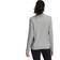 Adidas Women's Essentials 3-Stripes Long Sleeve Tee - Medium Grey Heather/White