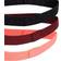 Adidas Hairband 3-pack Unisex - Black/Shadow Red/Turbo