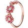 Pandora Daisy Flower Trio Ring - Rose Gold/Pink/Transparent