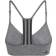 Adidas Aeroimpact Training Light-Support Bra - Dark Grey Heather/Black